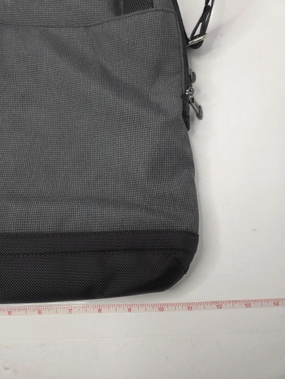 Tumi eastern zip top flap crossbody heather Grey Crossbody Messenger Bag for Men